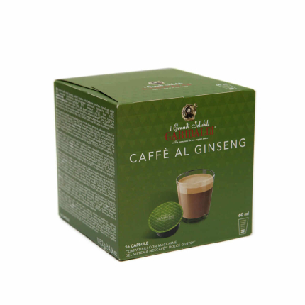 Кофейные капсулы GRAN CAFFE GARIBALDI Caffè Al Ginseng, 16 шт.